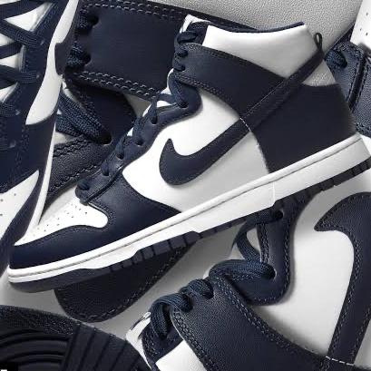 Nike Dunk High Midnight Navy