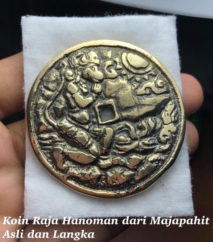 Koin Kuno Gobok Raja Hanuman Majapahit