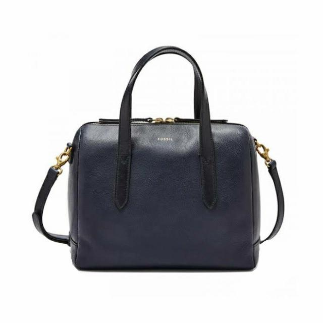 Fossil Sydney Satchel Midnight Navy