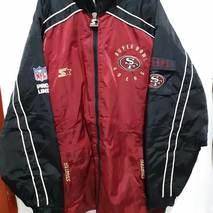 Jaket Starter Jaket NFL Jaket San Francisco 49ers Jaket MLB Jaket NBA Jaket Basket Ball Jaket Baseba
