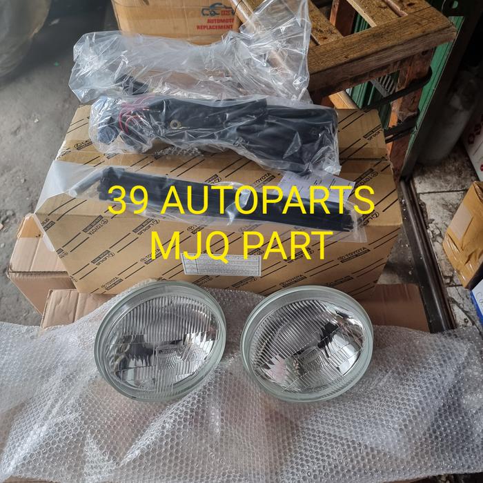 HEADLAMP HEAD LAMP LAMPU SEAL BEAM HARDTOP FJ40 BJ40 KOITO ORIGINAL