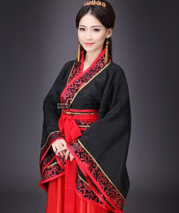 Baju Tradisional China Hanfu Wanita Kimono Han Yukata