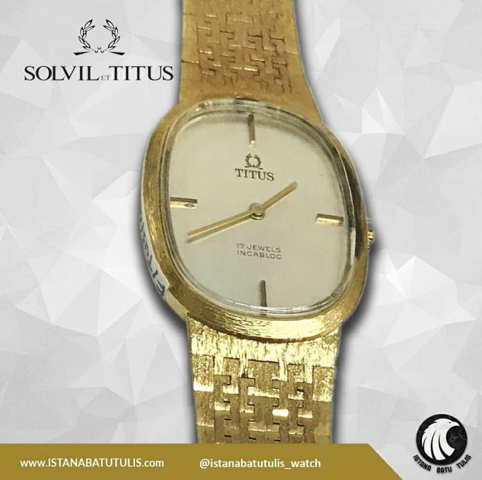 Jam Tangan Pria Solvil Titus 17 Jewels Original