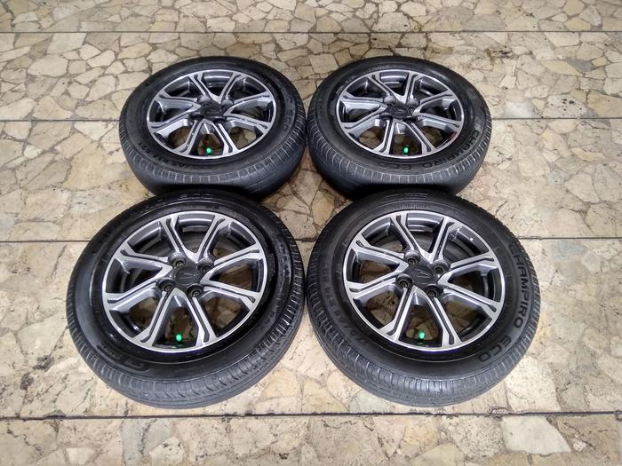 Velg Mobil Bekas Ori Daihatsu Sigra Ring 14x5 pcd 4x100 Ban 175/65 R14