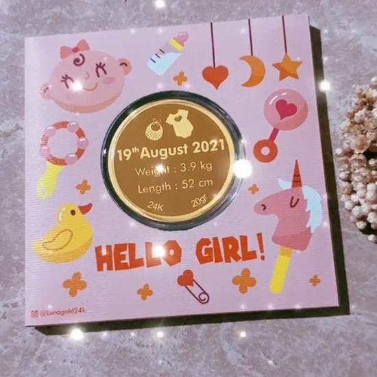Koin Emas lm mirip antam ubs 24k 20gr