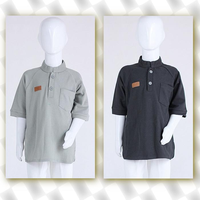 Kemeja Koko Anak & Remaja bahan Kaos by Mamanda