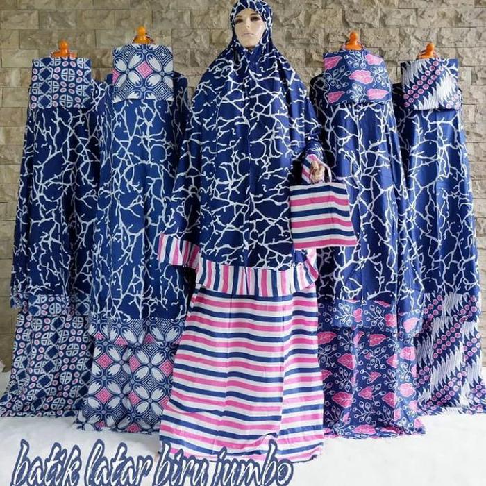 mukena dewasa mukena batik solo free tas mukena