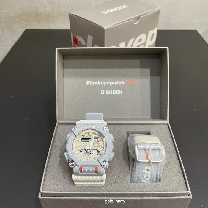 Casio Gshock GA 900BEP-8A / GA900BEP-8A Black Eye Patch Collaboration