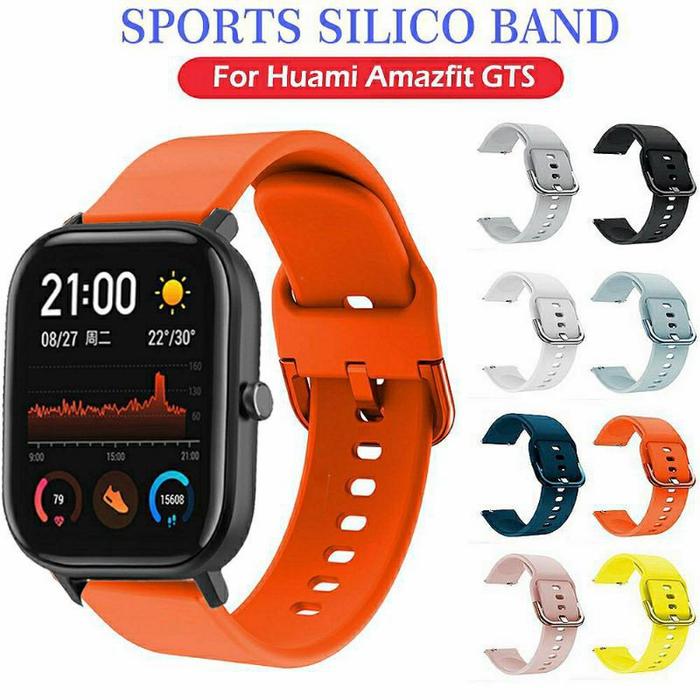 Strap Amazfit GTS GTS 2 GTS 2e GTS 2 Mini Bip U Pro GTR 42mm Tali Jam