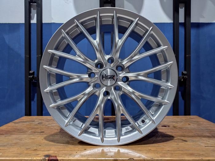 Velg Mobil Motif Akar Ring 16 HSR BRANG R16 Baut 4 Soluna Starlet Vios