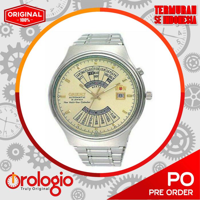 Jam Tangan Orient Watch FEU00002 cw Multi-Year Calendar Automatic