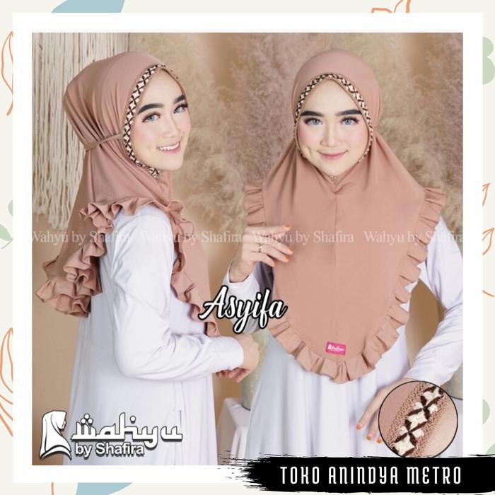 Hijab Instan/ Jilbab Instan/ Bergo Wahyu Jersey