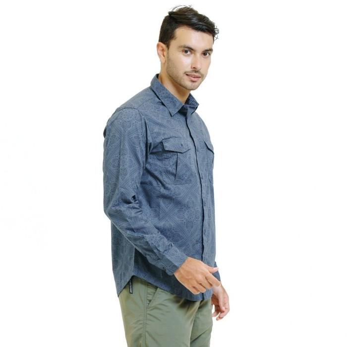 Baju Kemeja Batik Pria Eiger H401 Peasley 1989