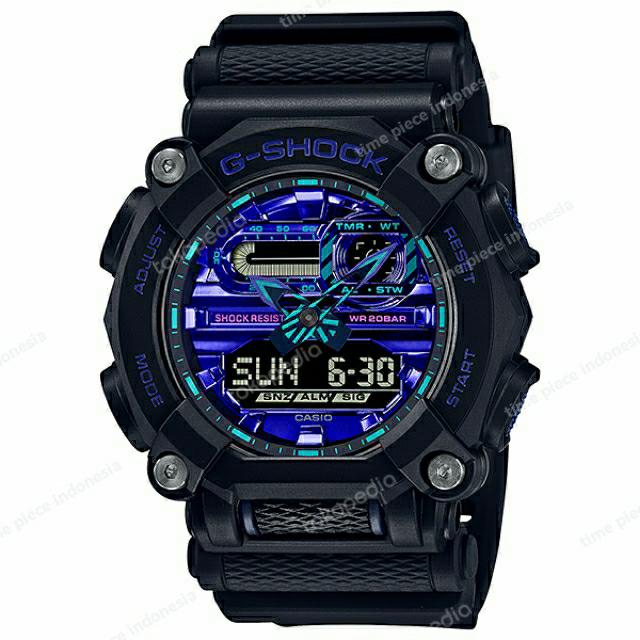 Casio G-Shock GA-900VB-1ADR / GShock GA900VB-1A Original & Garansi