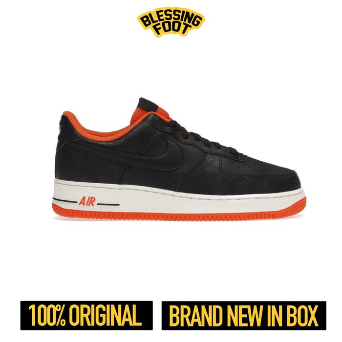Nike Air Force 1 '07 Prm 'Halloween' 2021 Black / Starfish Sail