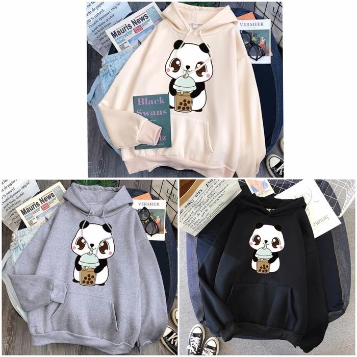 hello panda sweater/sweater lucu/sweater korea lucu/sweater anak remaj