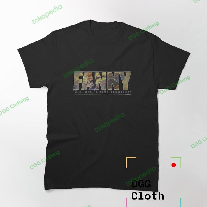 BAJU KAOS MOBILE LEGEND FANNY - TSHIRT MOBILE LEGEND MLBB