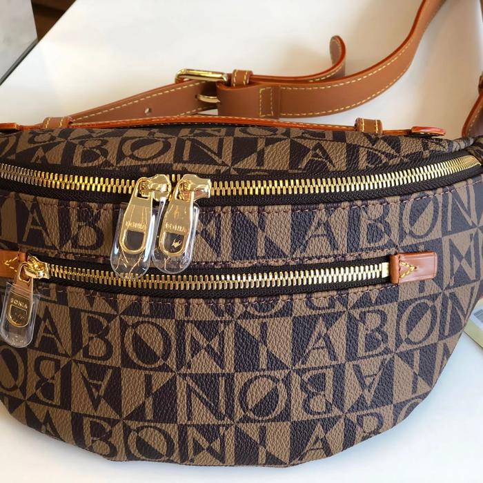Tas bonia original tas pinggang monogram XX
