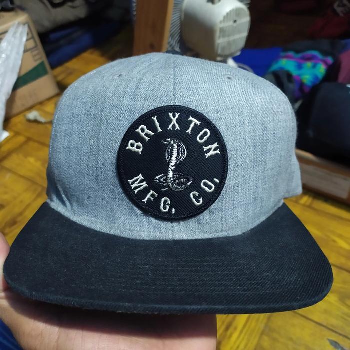 Brixton Mfg co snapback