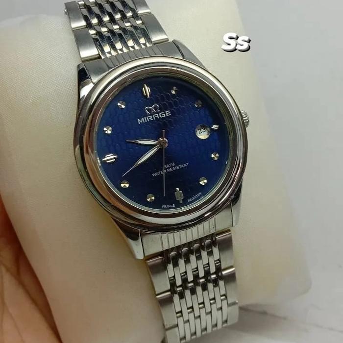 Mirage 8153BRP-M/jam tangan mirage original putih pria/wanita