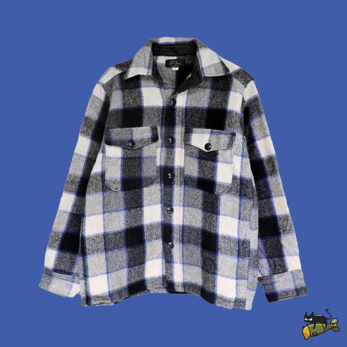 50's LL. Bean Woll Plaid Shirt Jacket