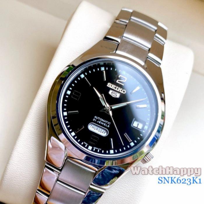 WatchHappy Jam Tangan SEIKO ORIGINAL SNK623K1 Best Seller Matic SNK623