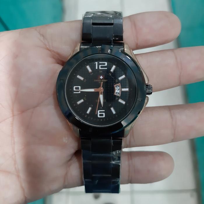 jam tangan swiss army quartz wanita sporty jam wanita