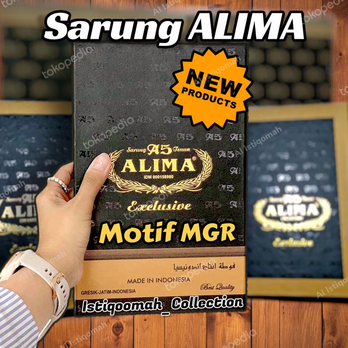 Sarung Tenun ALIMA 210 MGR Motif Songket Bhs SGE