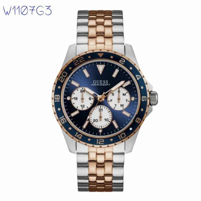 Jam Tangan Pria Guess W1107G3 W1107G4 W1107G5 W1107G6 Original 45mm
