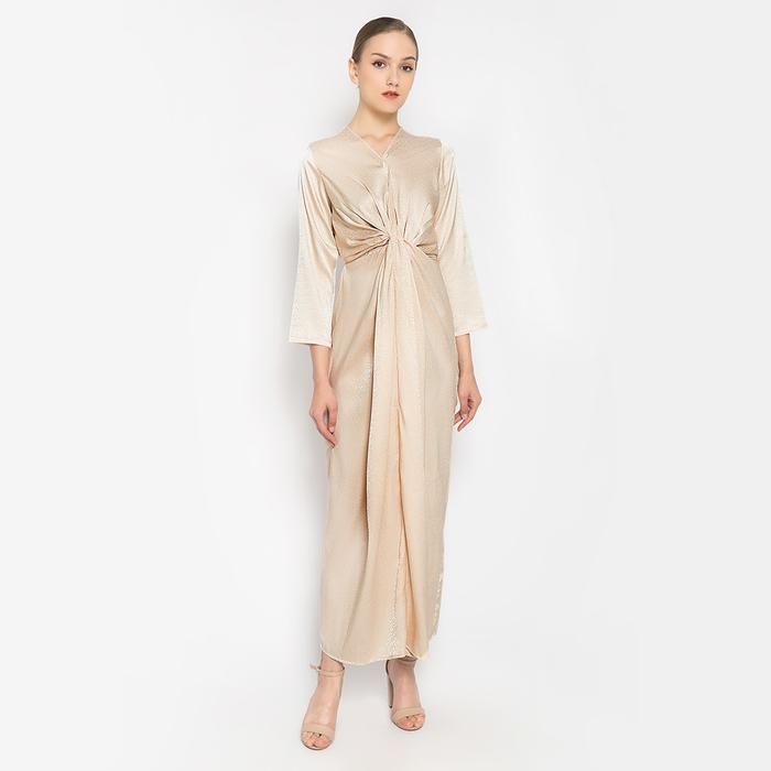 JENNI AUSTIN - ELECTRA DRESS IN NUDE CREAM