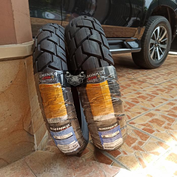 Ban shinko E705 trail master 120/70-17 140/80-17