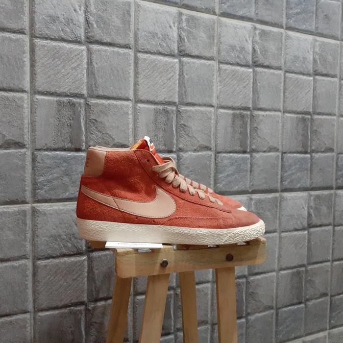 Nike Blazer Vintage Orange Sample sz 9us no Jordan Supreme Undercover