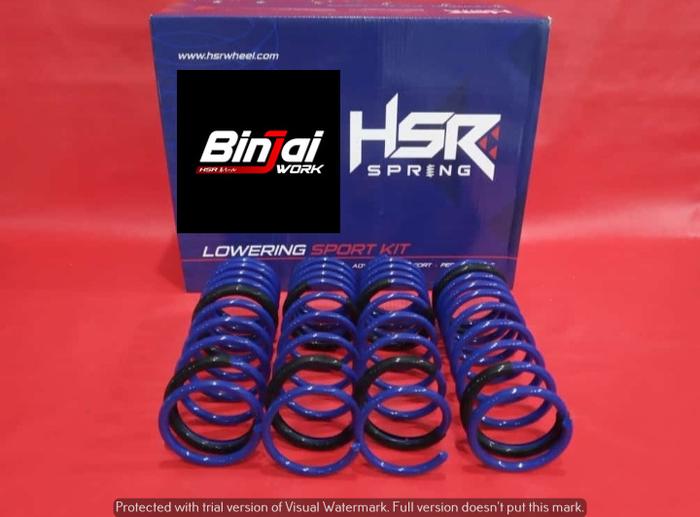 Per Ceper LOWERING KIT HSR Velg Mobil Brio Bukan Eibach