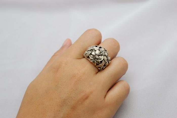 CINCIN JEPUN BALI CINCIN PERAK ASLI CINCIN PERAK BAKAR