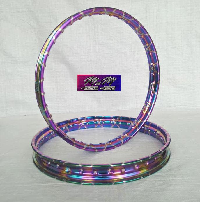 Velg Besi Jari Jari Takasago Rainbow XXX Size 120 140 R17