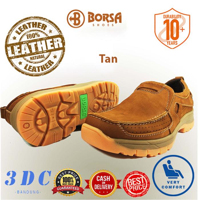Sepatu Borsa Log Pine - Sepatu Kulit Borsa Original