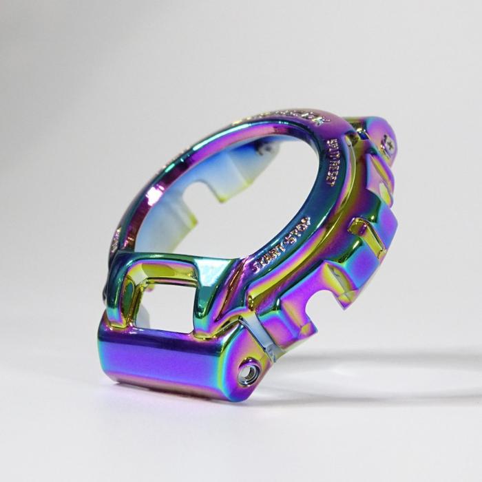 METAL BAZEL GSHOCK DW6900 (RAINBOW)