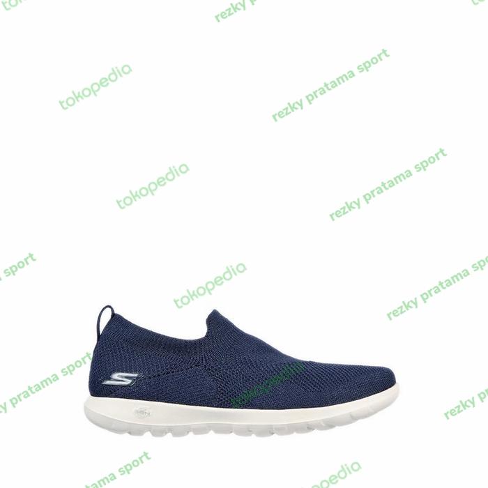 Skechers Go Walk Lite Womens Walking Shoes Navy Original