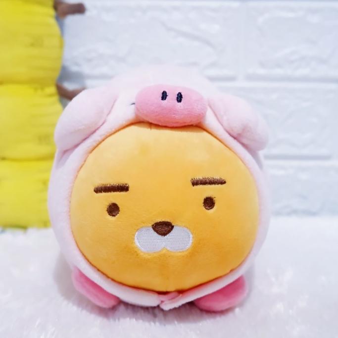 boneka kakao friends Ryan kostum pig ori