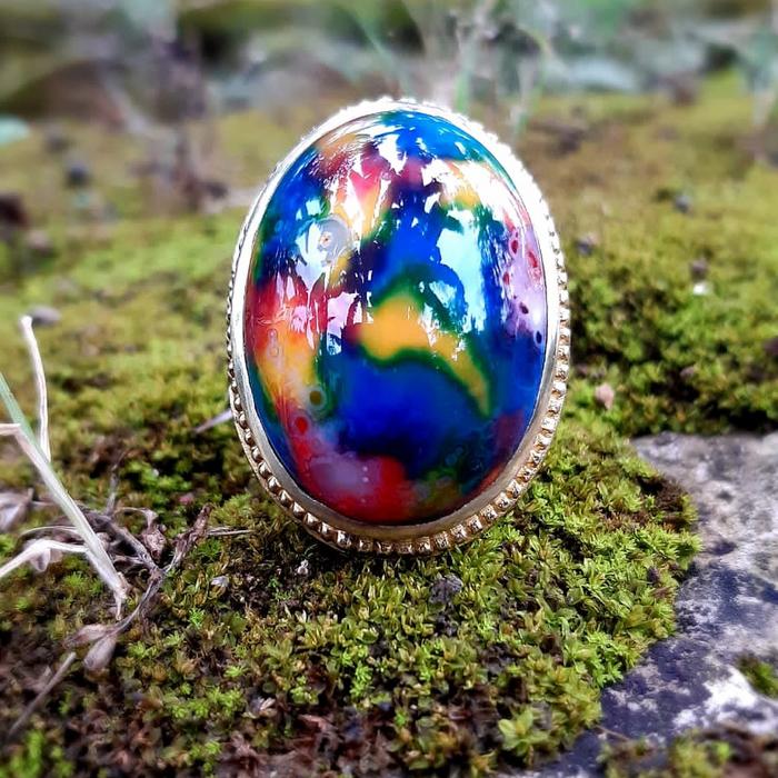 Cincin Pria Batu Rubah asli Banyuwangi