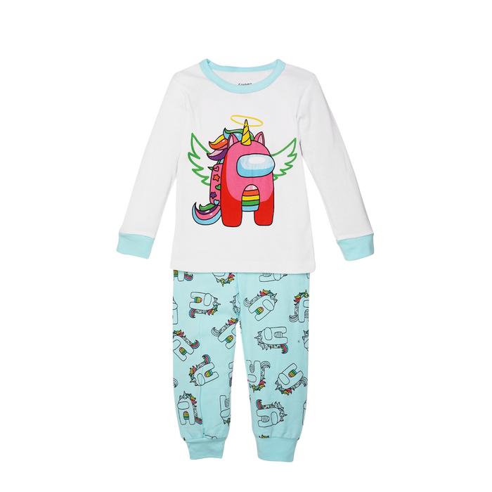 Baju Anak / Piyama Anak / Long Sleeve 4T - 12T - Among Us Angel Wings