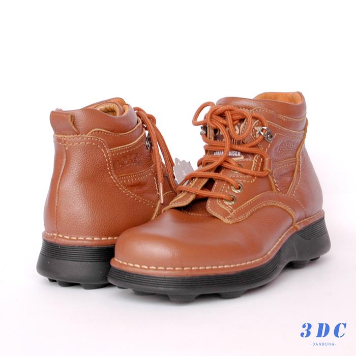 Sepatu Borsa Cobra Tan - Sepatu Kulit Borsa Original