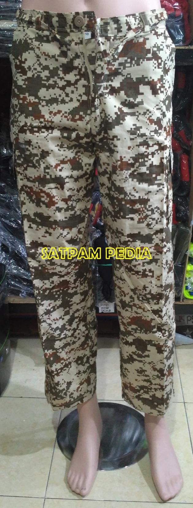 Celana Panjang Loreng Gurun - Celana Motif Loreng Gurun