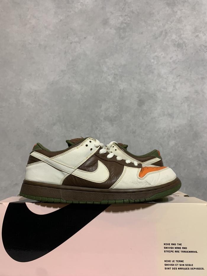 Nike SB Dunk Oompa Loompa / Wonka Sneakers Authentic 100%