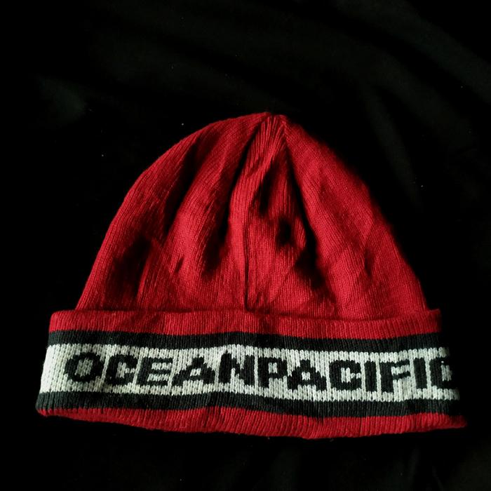 Vintage ocean pacific beani