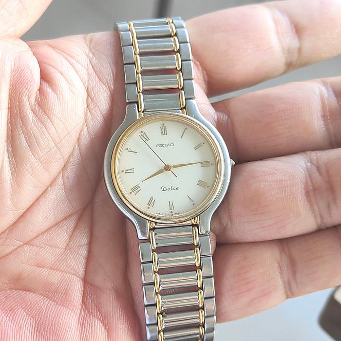 Jam SEIKO DOLCE Rante Battery ORIGINAL