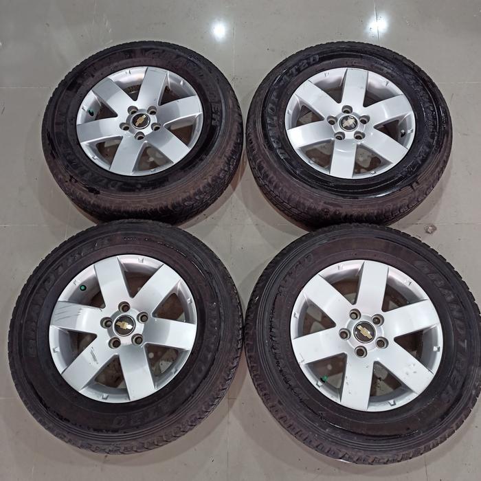 velg mobil bekas std chevrolet ring 16 plus ban 225/75 R16