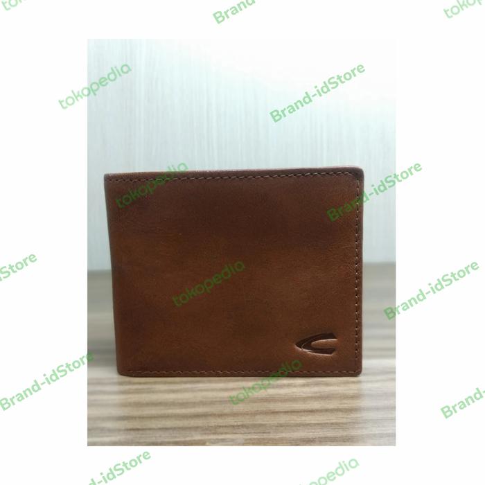 Dompet CAMEL ACTIVE ORIGINAL kulit asli warna Brown