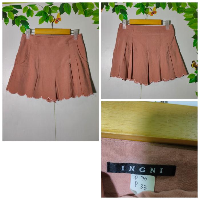 preloved celana pendek ingni coklat