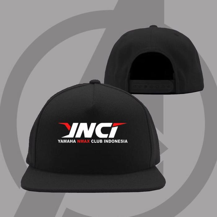Topi Snapback - YNCI Yamaha Nmax Club Indonesia